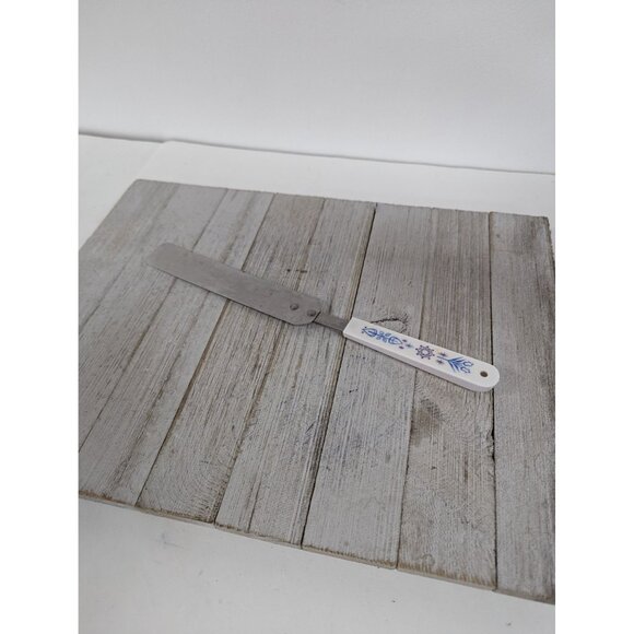 ACE Chef Other - Vintage ACE Chef Stainless Steel Spatula Icing Baking White Blue Handle